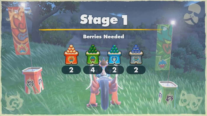 Berries needed in Ogre Oustin minigame